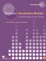 Business Vocabulary Builder with Audio CD