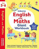 Usborne Workbooks: English and Maths Giant Workbook 5-6