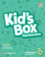 Kid's Box New Generation 4 Activity Book with Digital Pack