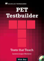 PET Testbuilder with key and Audio CD