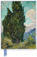 Vincent van Gogh: Cypresses (Foiled Journal)