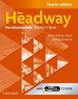 New Headway Fourth Edition Pre-Intermediate Teacher's Book with CD-ROM