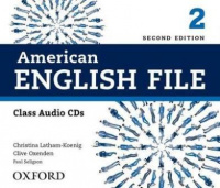 American English File Second Edition 2 Class Audio CDs