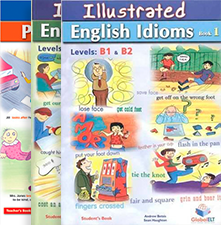 Серия Illustrated English Idioms and Phrasal Verbs  - изображение