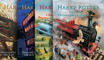 Серия Harry Potter Illustrated Edition  - изображение