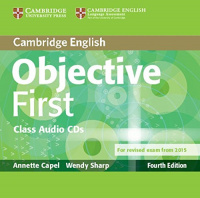 Objective First Fourth Edition Class Audio CDs