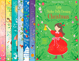 Серия Usborne Little Sticker Dolly Dressing  - изображение
