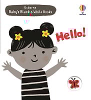Usborne Baby's Black and White Books: Hello!
