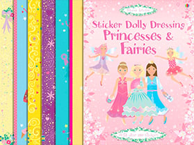 Серия Usborne Sticker Dolly Dressing  - изображение