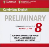 Cambridge English: Preliminary 8 Audio CD Set