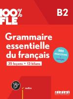 Grammaire Essentielle du Français 100% FLE B2 Livre avec didierfle.app