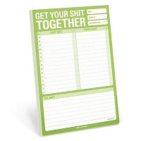 Get Your Shit Together Pad