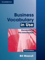 Business Vocabulary in Use Second Edition Elementary to Pre-Intermediate with answers