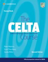 The CELTA Course Trainee Book Second Edition