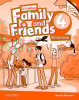 Family and Friends 2nd Edition 4 Workbook with Online Practice