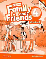 Family and Friends 2nd Edition 4 Workbook with Online Practice