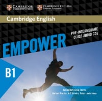 Cambridge English Empower B1 Pre-Intermediate Class Audio CDs