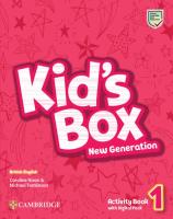 Kid's Box New Generation 1 Activity Book with Digital Pack