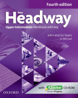 New Headway Fourth Edition Upper-Intermediate Workbook with key and iChecker CD-ROM