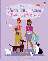 Sticker Dolly Dressing: Puppies & Kittens