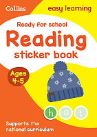 Collins Easy Learning: Ready for School Reading Sticker Book (Ages 4-5)