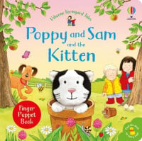 Usborne Farmyard Tales: Poppy and Sam and the Kitten Finger Puppet Book