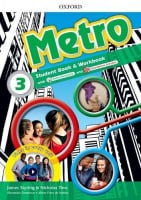 Metro 3 Student's Book and Workbook Pack with Online Homework