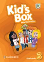 Kid's Box New Generation 3 Flashcards