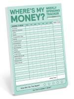 Where's My Money Weekly Budget Tracker Pad (Pastel Version)