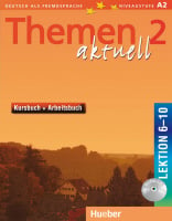 Themen aktuell 2 Kursbuch + Arbeitsbuch mit Audio-CD, Lektion 6-10