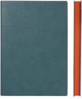 Signature A6 Lined Notebook Green