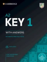 Cambridge English A2 Key 1 for the Revised 2020 Exam Authentic Examination Papers from Cambridge ESOL with answers and Audio