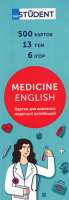 Картки для вивчення медичної англійської Medicine English