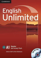 English Unlimited Starter Self-study Pack (Workbook with DVD-ROM)