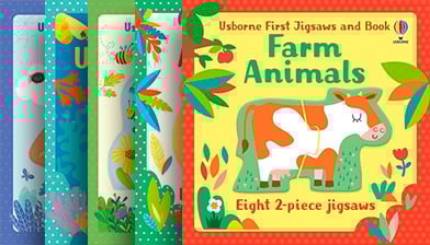 Серия Usborne First Jigsaws  - изображение