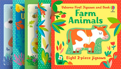 Серия Usborne First Jigsaws  - изображение