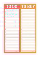 To Do / To Buy Perforated Pad