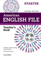 American English File Second Edition Starter Teacher's Book with Testing Program CD-ROM