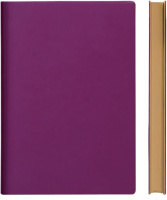 Signature A6 Lined Notebook Purple