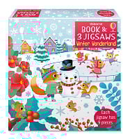 Usborne Book and 3 Jigsaws: Winter Wonderland