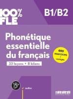 Phonétique essentielle du français 100% FLE B1/B2 Livre avec didierfle.app