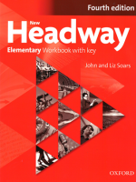 New Headway Fourth Edition Elementary Workbook with key