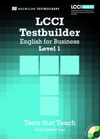 LCCI: English for Business Level 1 Testbuilder with key and Audio CD