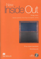 New Inside Out Pre-Intermediate Workbook with key and Audio CD