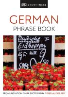 Eyewitness Travel German Phrase Book