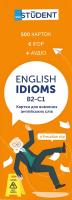 Картки для вивчення англійських слів English Idioms B2-С1