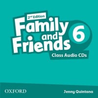 Family and Friends 2nd Edition 6 Class Audio CDs