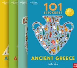 Серия The British Museum: 101 Stickers!  - изображение
