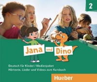 Jana und Dino 2 Medienpaket (2 Audio-CDs zum Kurs- und Arbeitsbuch mit 1 DVD-ROM)