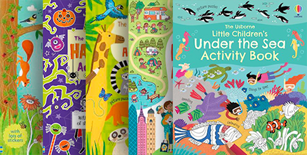 Серия Usborne Little Children's Activity Books  - изображение